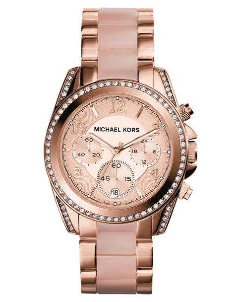 how much is a michael kors rose gold watch|Michael Kors Watch 251501.